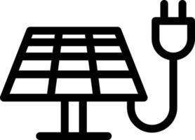 ilustración de vector de panel solar en un fondo. símbolos de calidad premium. iconos vectoriales para concepto y diseño gráfico.