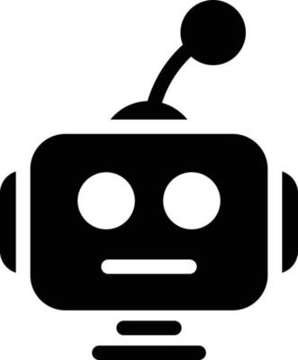 robot vector illustration on a background.Premium quality symbols.vector icons for concept and graphic design.