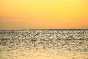 Sunset View on the Beach photo