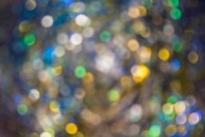 Abstract colorful circular bokeh. photo