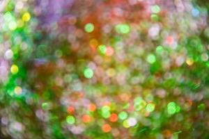 Abstract colorful circular bokeh. photo