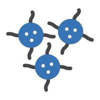 virus vector illustration on a background.Premium quality symbols.vector icons for concept and graphic design.