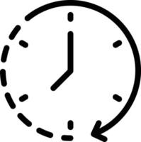 time vector illustration on a background.Premium quality symbols.vector icons for concept and graphic design.