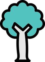 tree vector illustration on a background.Premium quality symbols.vector icons for concept and graphic design.