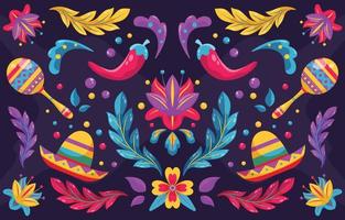 Cinco De Mayo Background vector