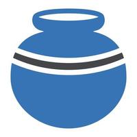 vase vector illustration on a background.Premium quality symbols.vector icons for concept and graphic design.