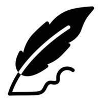 feather vector illustration on a background.Premium quality symbols.vector icons for concept and graphic design.