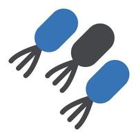 bacteria vector illustration on a background.Premium quality symbols.vector icons for concept and graphic design.