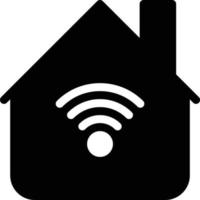 home wifi vector illustration on a background.Premium quality symbols.vector icons for concept and graphic design.