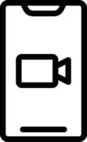 mobile recording vector illustration on a background.Premium quality symbols.vector icons for concept and graphic design.