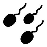 sperm vector illustration on a background.Premium quality symbols.vector icons for concept and graphic design.