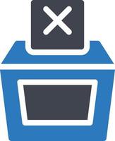 ballot vector illustration on a background.Premium quality symbols.vector icons for concept and graphic design.
