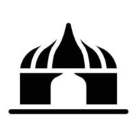 mosque vector illustration on a background.Premium quality symbols.vector icons for concept and graphic design.
