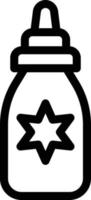 bottle vector illustration on a background.Premium quality symbols.vector icons for concept and graphic design.