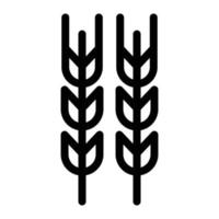 grain vector illustration on a background.Premium quality symbols.vector icons for concept and graphic design.