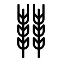 grain vector illustration on a background.Premium quality symbols.vector icons for concept and graphic design.