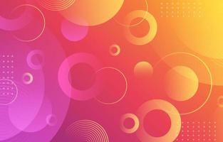 Abstract Gradient Circle Background vector