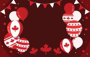 Canada Day Background vector