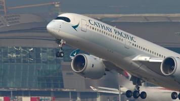 Cathay Pacific departure video