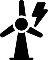 ilustración de vector de energía de turbina en un fondo. símbolos de calidad premium. iconos vectoriales para concepto y diseño gráfico.