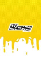 Background pattern for sports jersey, yellow, honey. vector