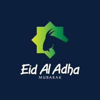 vector de eid al-adha. ilustración de eid al adha. gráfico vectorial de bueno para el día islámico, eid mubarak, eid fitr, tarjeta de saludo, fondo.