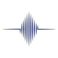 sound wave  logo vector