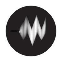 sound wave  logo vector