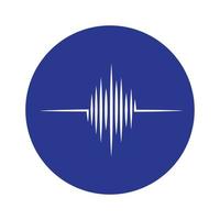 sound wave  logo vector