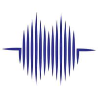 sound wave logo vector