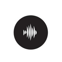 sound wave  logo vector