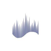 sound wave  logo vector