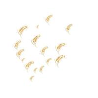 scattered wheat background vector