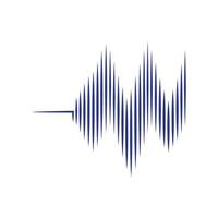 sound wave  logo vector