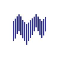 sound wave  logo vector