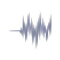 sound wave  logo vector