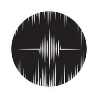 sound wave  logo vector