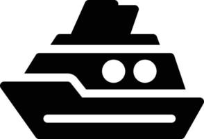 ilustración vectorial de crucero en un fondo. símbolos de calidad premium. iconos vectoriales para concepto y diseño gráfico. vector