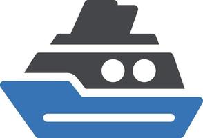 ilustración vectorial de crucero en un fondo. símbolos de calidad premium. iconos vectoriales para concepto y diseño gráfico. vector