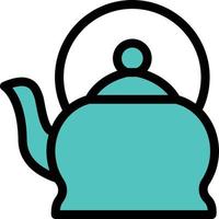 kettle vector illustration on a background.Premium quality symbols.vector icons for concept and graphic design.