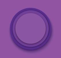 purple circles background template vector