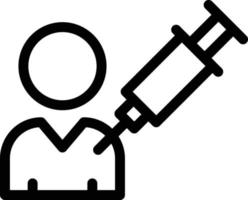 injection vector illustration on a background.Premium quality symbols.vector icons for concept and graphic design.