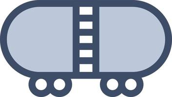 rail container vector illustration on a background.Premium quality symbols.vector icons for concept and graphic design.