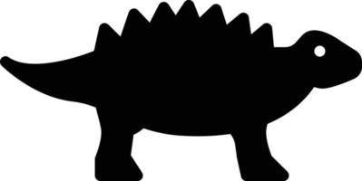 ankylosaurs ilustración vectorial sobre un fondo.símbolos de calidad premium.iconos vectoriales para concepto y diseño gráfico. vector