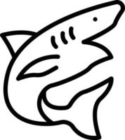 shark vector illustration on a background.Premium quality symbols.vector icons for concept and graphic design.