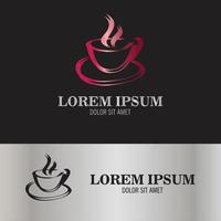 coffee cup symbol logo.eps vector