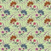 Blossom pattern. Seamless vector texture for fashion prints elegant texture for fabric, invitations