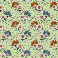 Blossom pattern. Seamless vector texture for fashion prints elegant texture for fabric, invitations