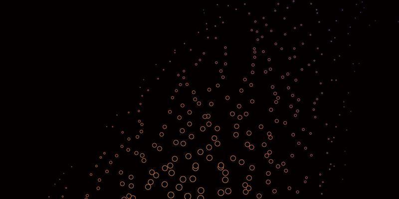 Dark Blue, Yellow vector texture with disks.