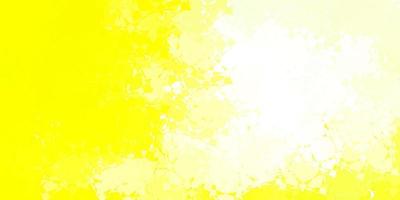 Light Yellow vector texture with random triangles.
